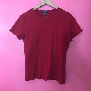 Ralph Lauren• Red Tee